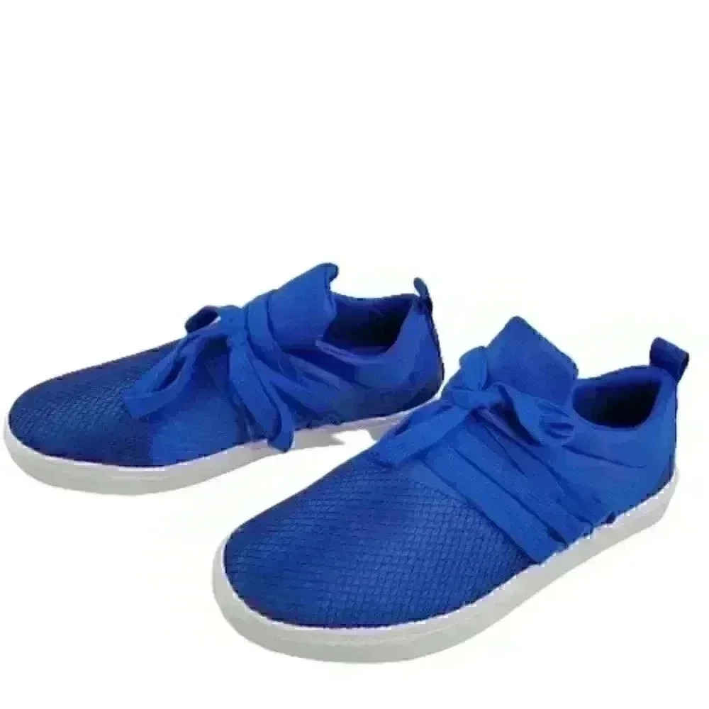 Brash Drea Women's Cobalt Blue Mesh Lace Up Fashion Sneakers Shoes Sz6/7… - Picture 5 of 8